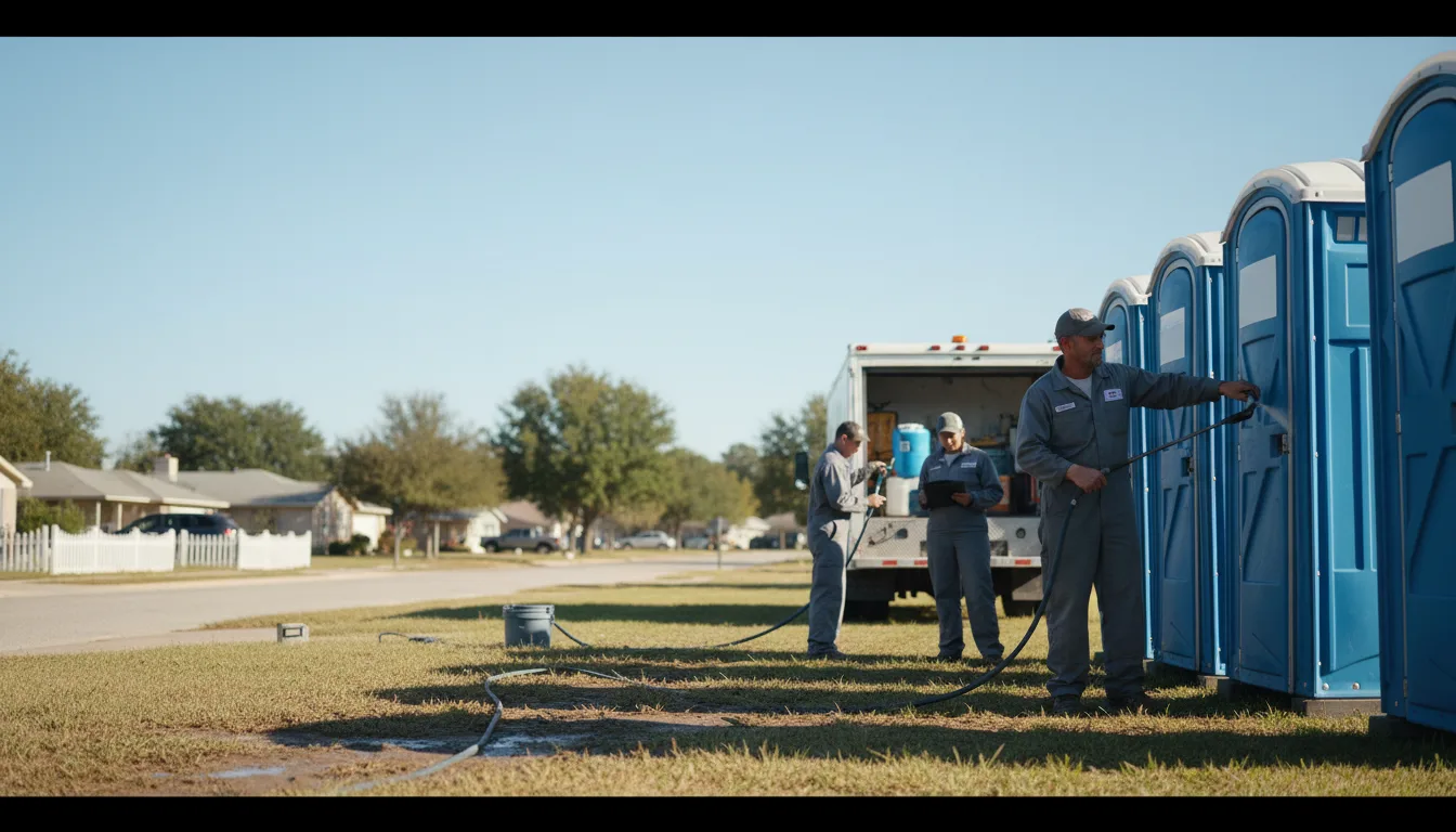 Long-Term Portable Toilet Rental in Walnut, IL near me